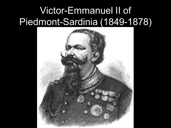 Victor Emmanuel II and the Risorgimento process