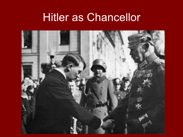 hitler as chancellor