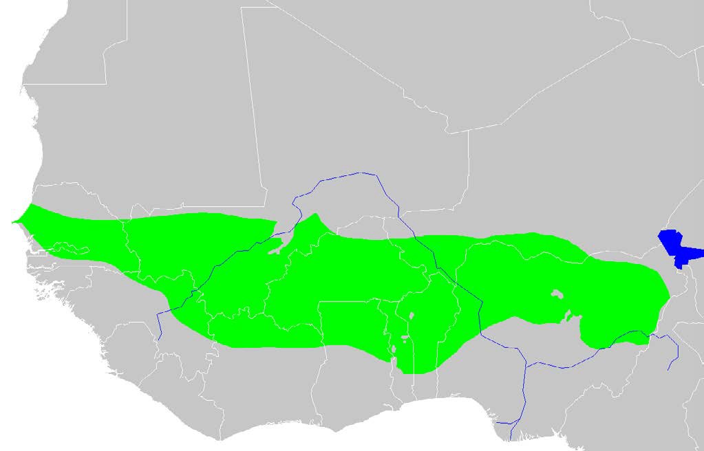 Map of Western Sudan