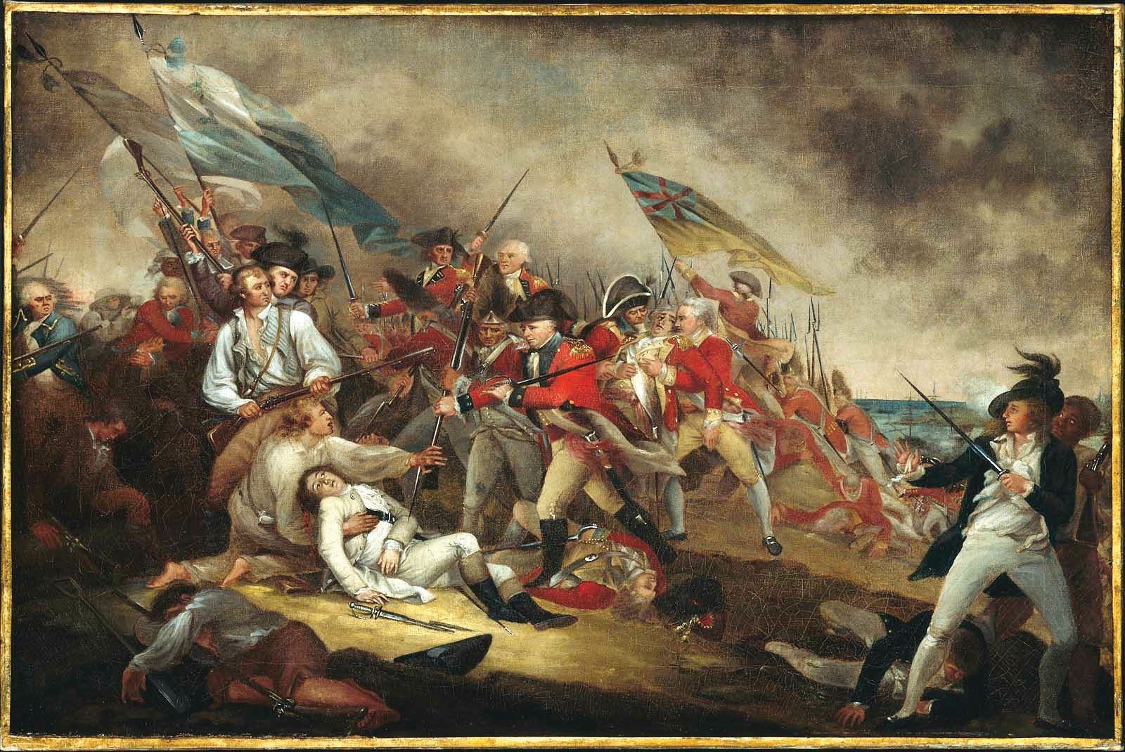 The Death of General Warren at the Battle of Bunker's Hill, June 17, 1775 