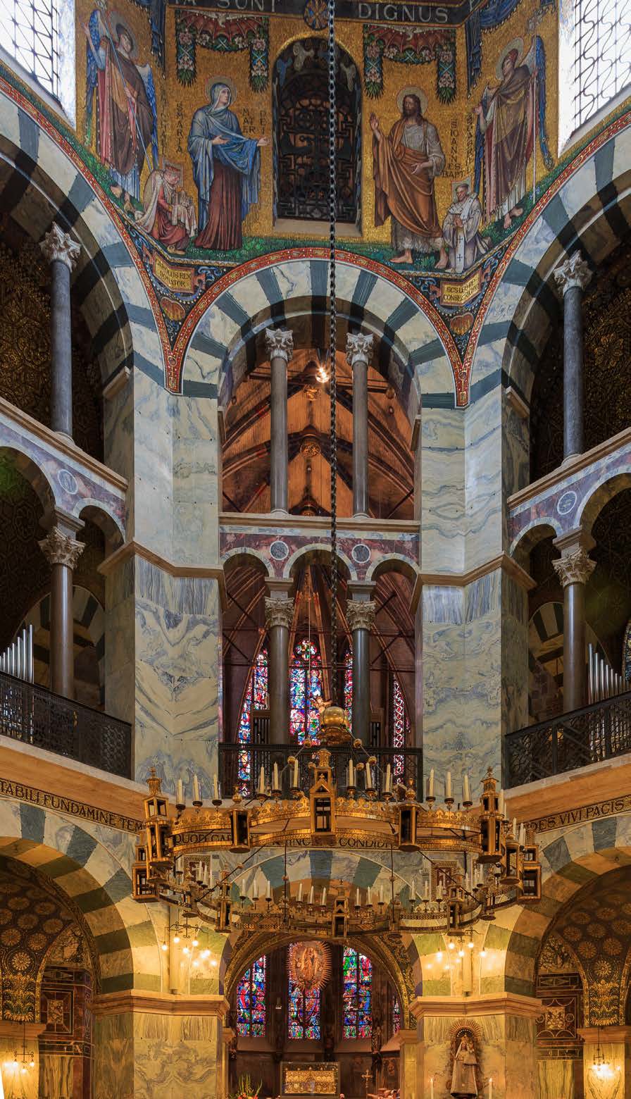 The Chapel of Charlemagne’s Palace at Aachen