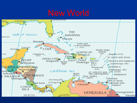 A map of the new world