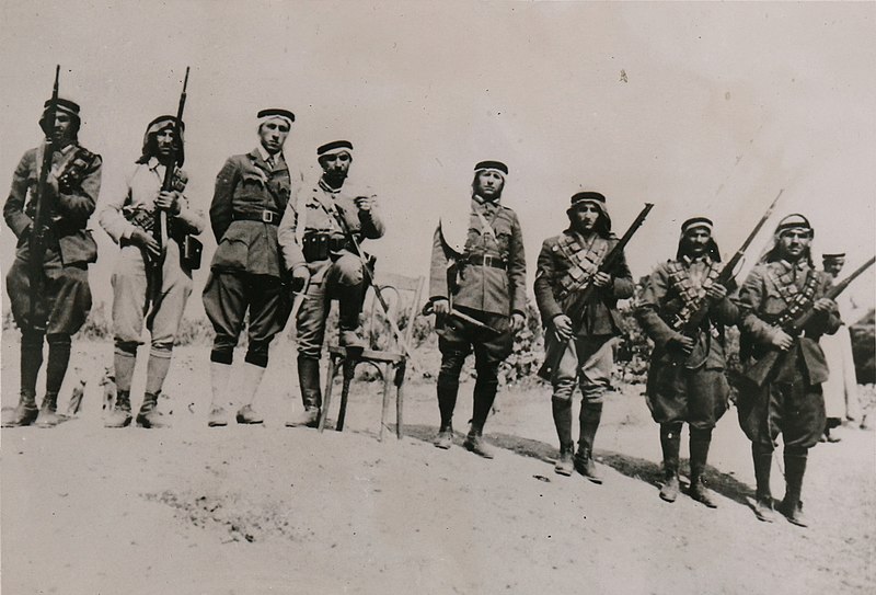 Arab fighters, 1938