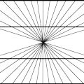 Optical Illusion using straight lines to make the illusion of a curve