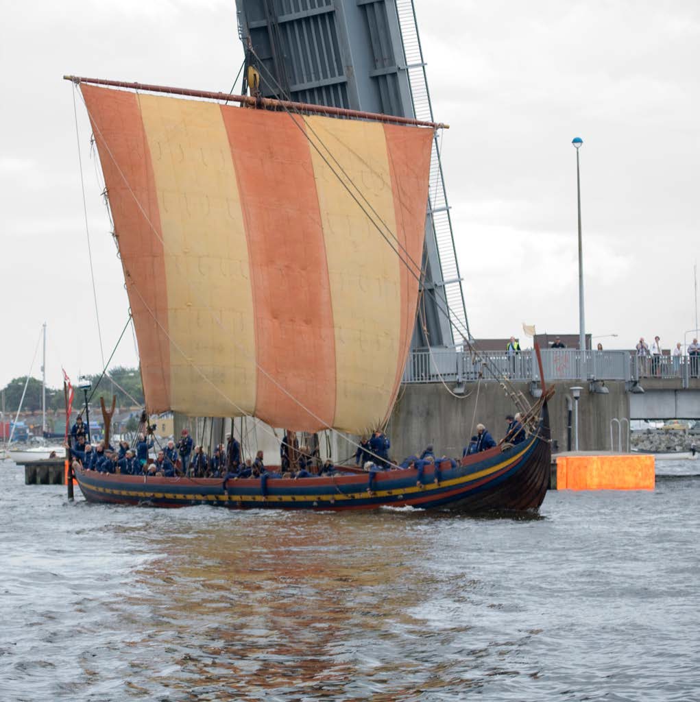 Modern Replica of a Viking ship