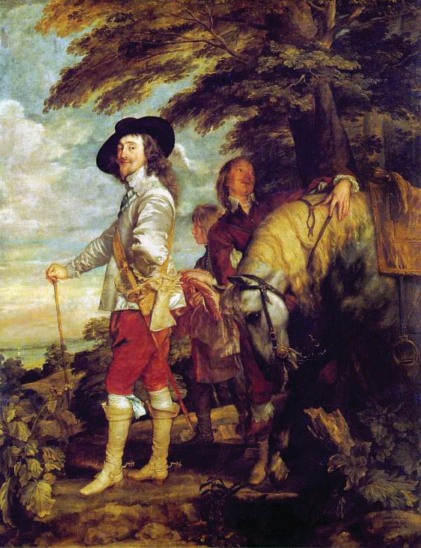Charles I at the Hunt 
