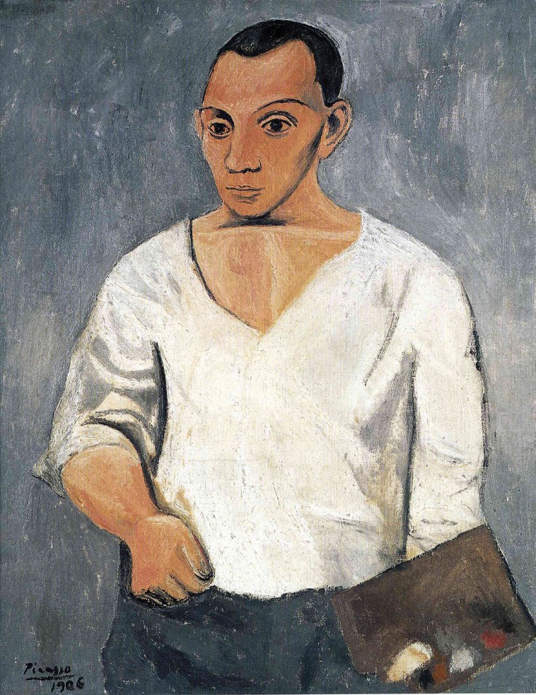 Self-portrait, Pablo Picasso 