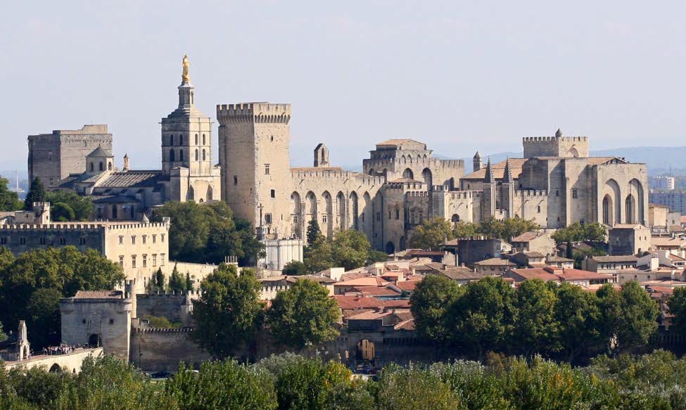 The Papal Palace at Avignon