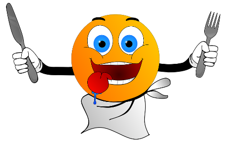 a hungry emoji