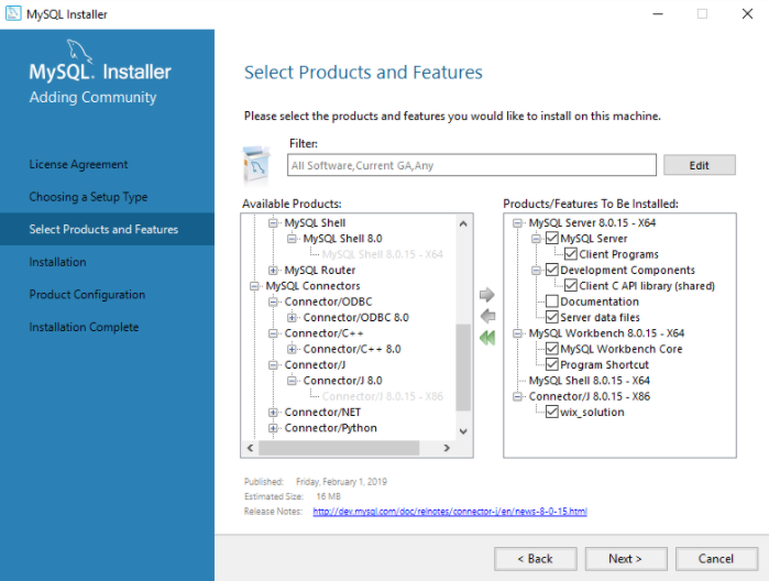 MySQL Installer