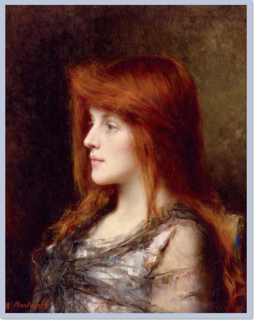 Auburn Haired Beauty