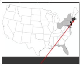 population per square mile