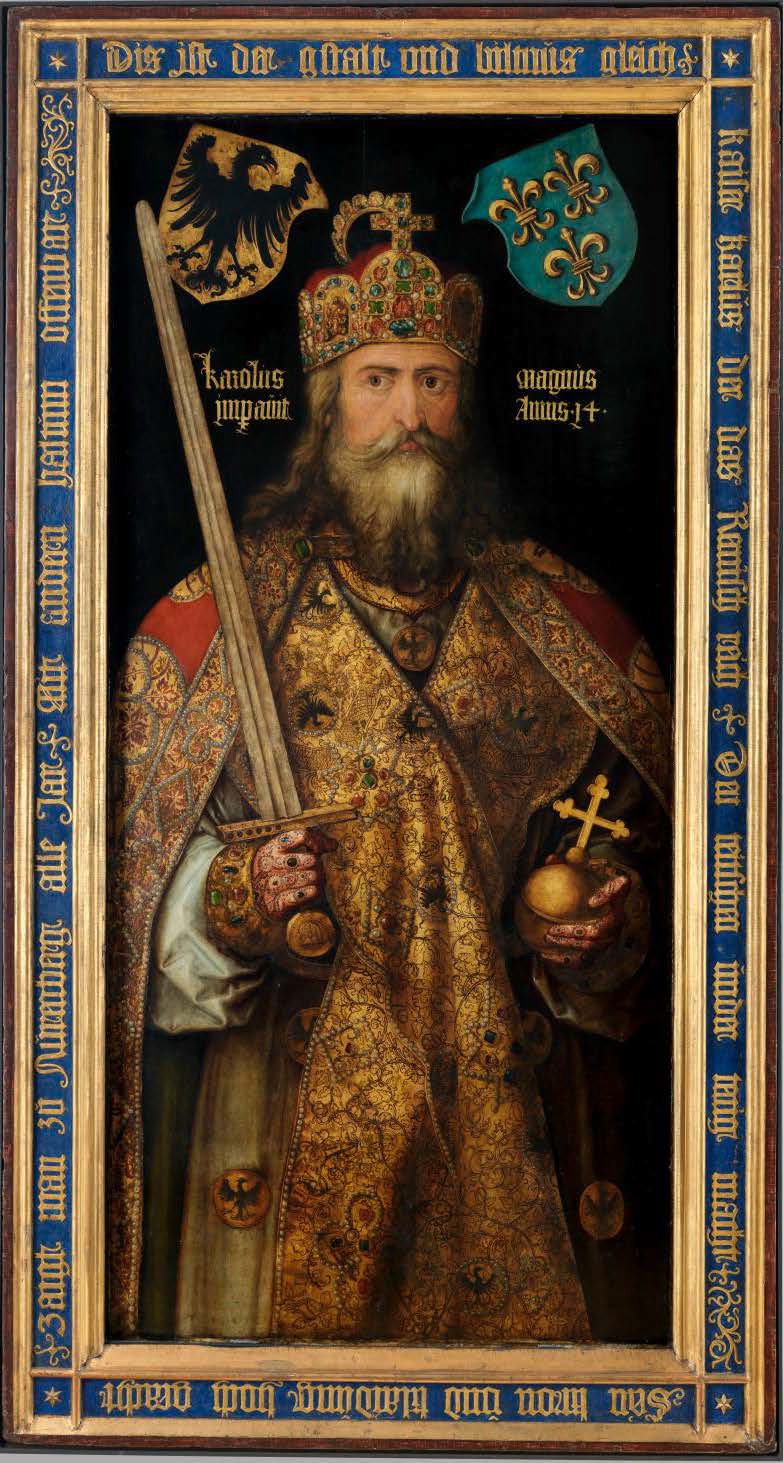 Painting of Charlemagne