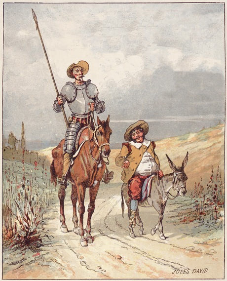 don quijote and sancho panza