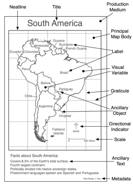 Elements Of Map Pdf Chapter 2 - Map Elements And Design Principles” In “Introduction To  Cartography” On Openalg