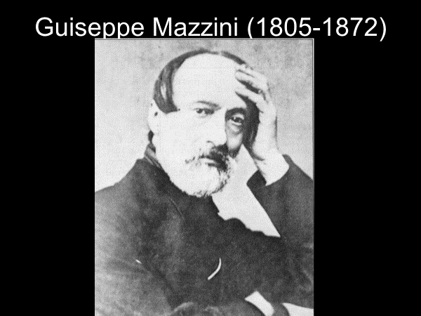 guiseppe mazzini 1805-1872
