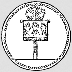 Reconstruction of Constantine’s Military Standard, Incorporating the Chi Rho letters