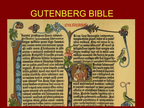 Gutenberg Bible