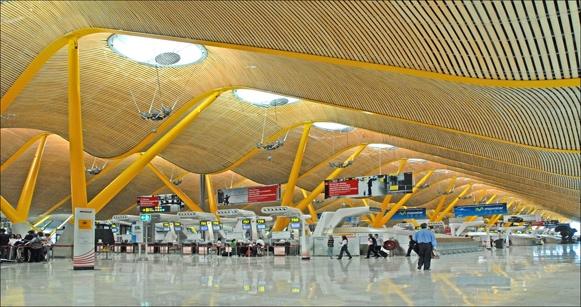 an airport