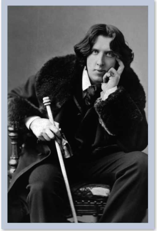 Photo of Oscar Wilde 