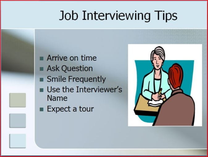 Figure 9.28 - This version provides more visual balance and does not violate the 7X7 rule. Probably a photograph would work better than clip art on this slide. It also has a typo—can you find it?
