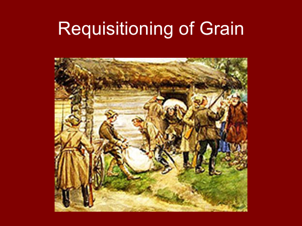 requisitioning of grain