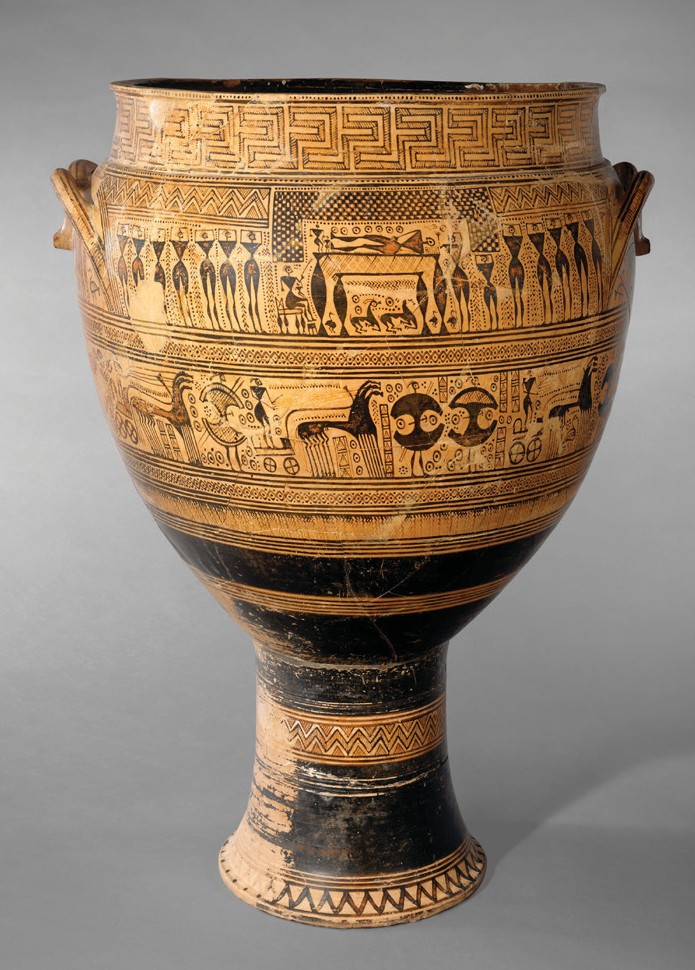 Terracotta krater 