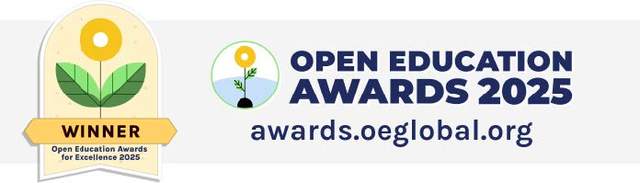 Open Education Global 2025 Award Winner for Open Pedagogy